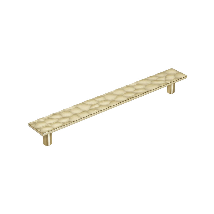Amerock BP36825BBZ Kamari 7-9/16 inch (192mm) Center-to-Center Golden Champagne Cabinet Pull