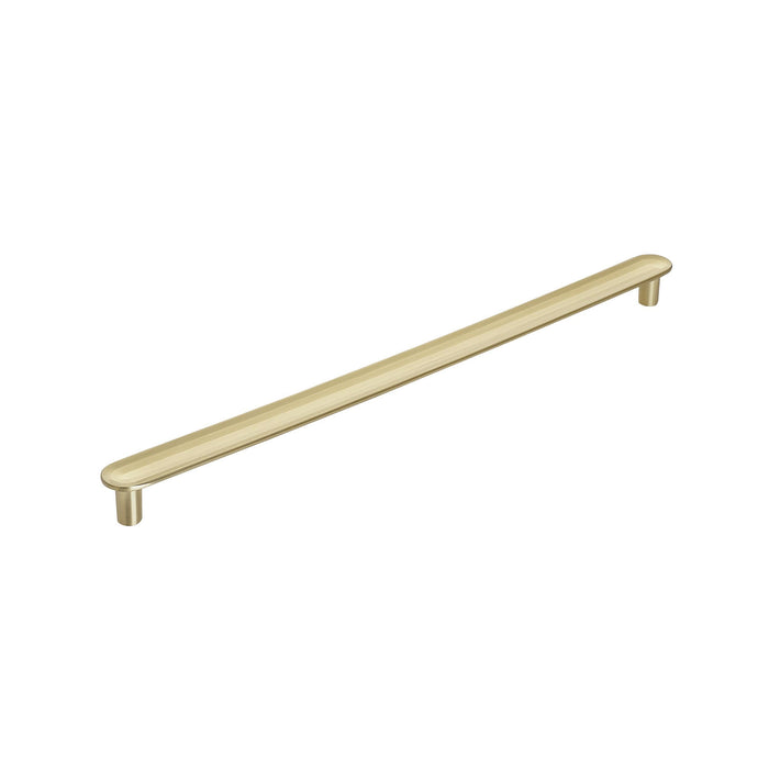 Amerock BP36834BBZ Concentric 10-1/16 inch (256mm) Center-to-Center Golden Champagne Cabinet Pull