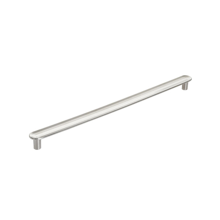 Amerock BP36834PN Concentric 10-1/16 inch (256mm) Center-to-Center Polished Nickel Cabinet Pull