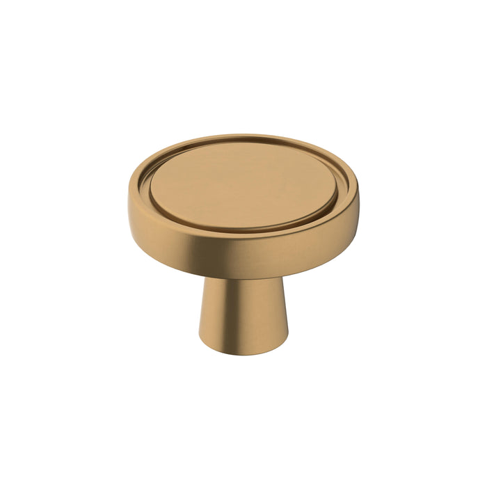 Amerock BP36857CZ Destine 1-3/8 inch (35mm) Diameter Champagne Bronze Cabinet Knob