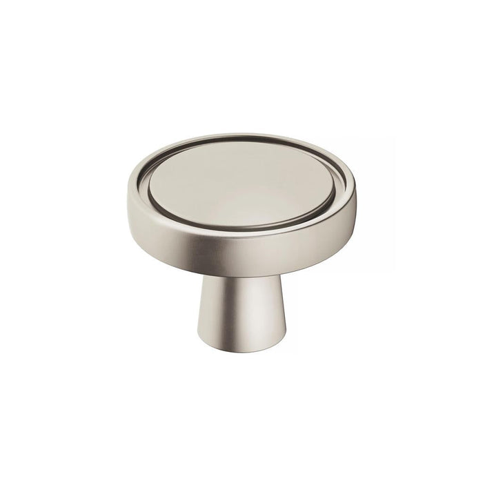 Amerock BP36857G10 Destine 1-3/8 inch (35mm) Diameter Satin Nickel Cabinet Knob