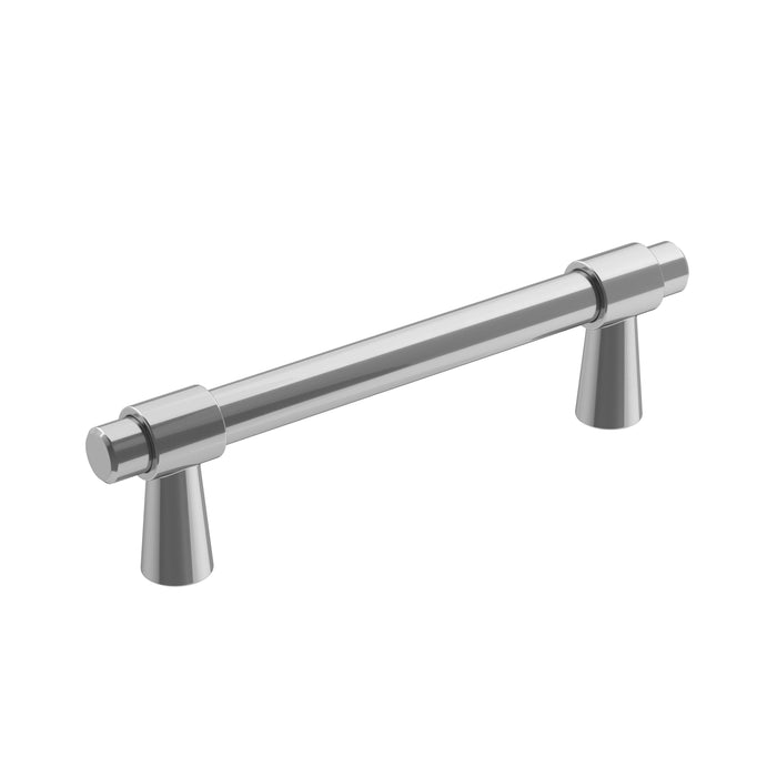 Amerock BP3685826 Destine 3-3/4 inch (96mm) Center-to-Center Polished Chrome Cabinet Pull