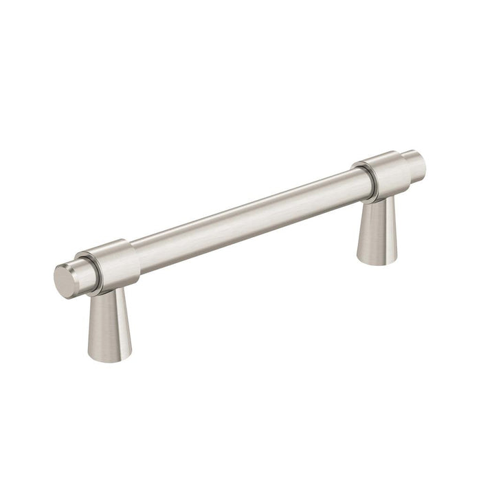 Amerock BP36858G10 Destine 3-3/4 inch (96mm) Center-to-Center Satin Nickel Cabinet Pull