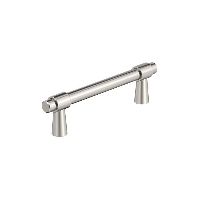 Amerock BP36858PN Destine 3-3/4 inch (96mm) Center-to-Center Polished Nickel Cabinet Pull