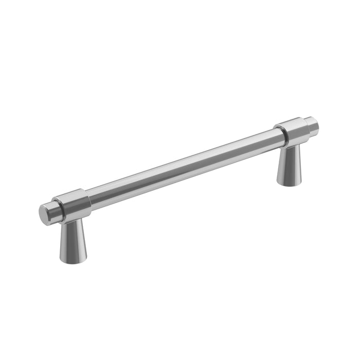 Amerock BP3685926 Destine 5-1/16 inch (128mm) Center-to-Center Polished Chrome Cabinet Pull