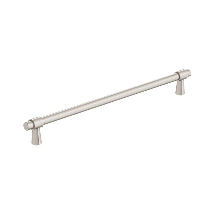 Amerock BP36861G10 Destine 8-13/16 inch (224mm) Center-to-Center Satin Nickel Cabinet Pull