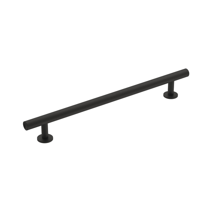 Amerock BP36868FB Radius 7-9/16 inch (192mm) Center-to-Center Matte Black Cabinet Pull