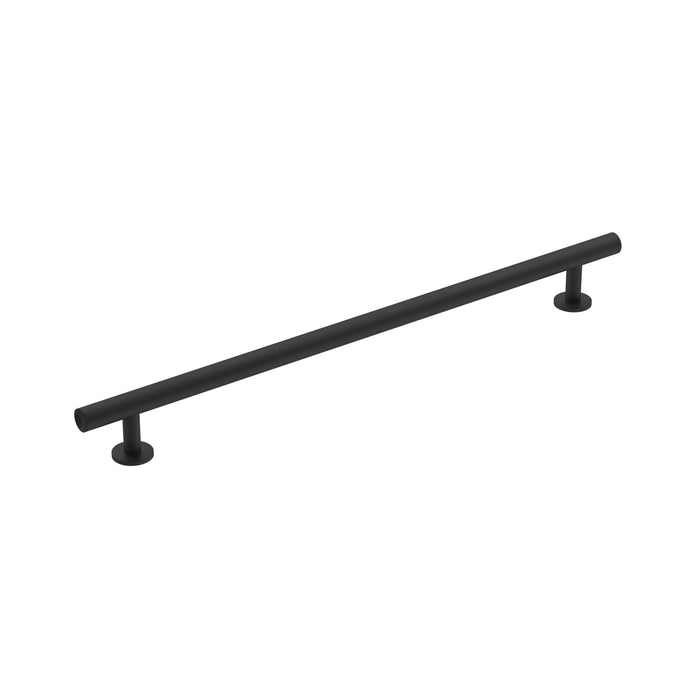 Amerock BP36869FB Radius 10-1/16 inch (256mm) Center-to-Center Matte Black Cabinet Pull