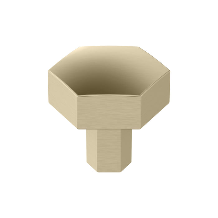 Amerock BP36872BBZ Caliber 1-1/4 inch (32mm) Diameter Golden Champagne Cabinet Knob