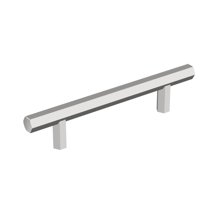 Amerock BP3687326 Caliber 3-3/4 inch (96mm) Center-to-Center Polished Chrome Cabinet Pull