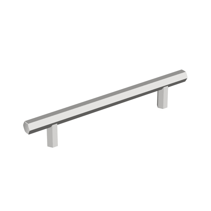 Amerock BP3687426 Caliber 5-1/16 inch (128mm) Center-to-Center Polished Chrome Cabinet Pull