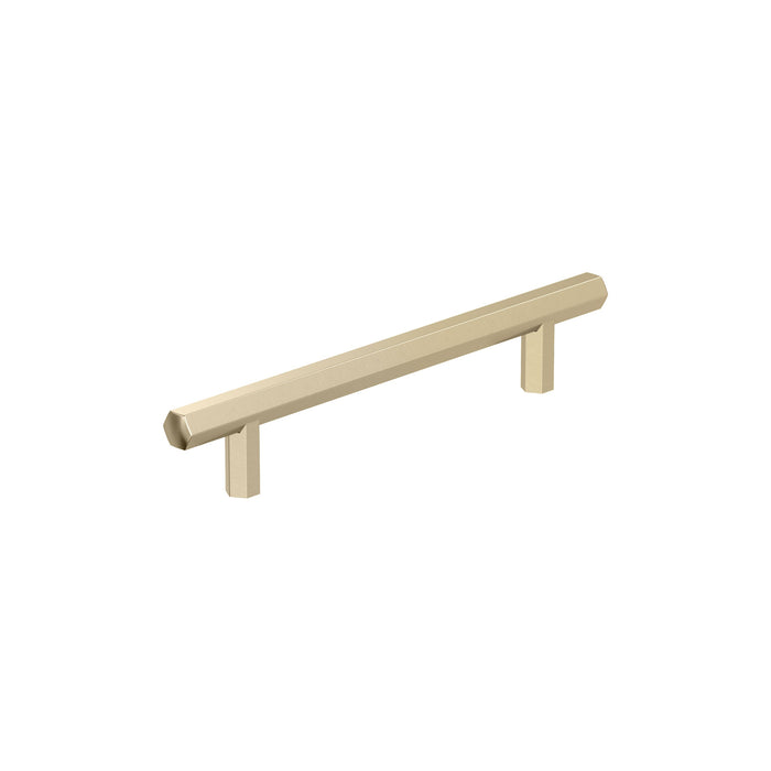 Amerock BP36874BBZ Caliber 5-1/16 inch (128mm) Center-to-Center Golden Champagne Cabinet Pull