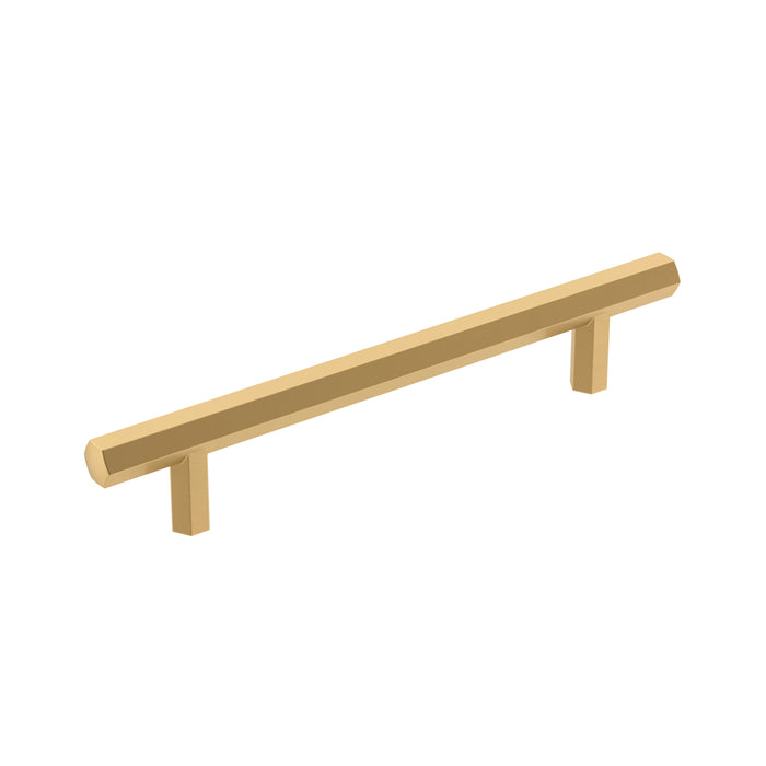 Amerock BP36874CZ Caliber 5-1/16 inch (128mm) Center-to-Center Champagne Bronze Cabinet Pull
