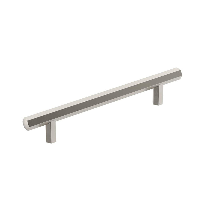 Amerock BP36874G10 Caliber 5-1/16 inch (128mm) Center-to-Center Satin Nickel Cabinet Pull