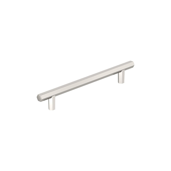 Amerock BP36875PN Caliber 6-5/16 inch (160mm) Center-to-Center Polished Nickel Cabinet Pull