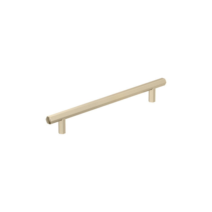 Amerock BP36876BBZ Caliber 7-9/16 inch (192mm) Center-to-Center Golden Champagne Cabinet Pull