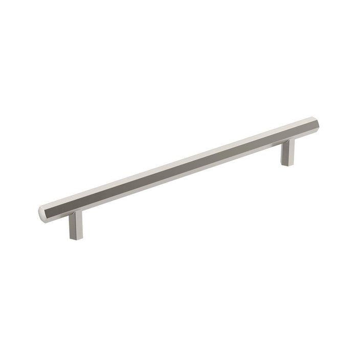 Amerock BP36876G10 Caliber 7-9/16 inch (192mm) Center-to-Center Satin Nickel Cabinet Pull