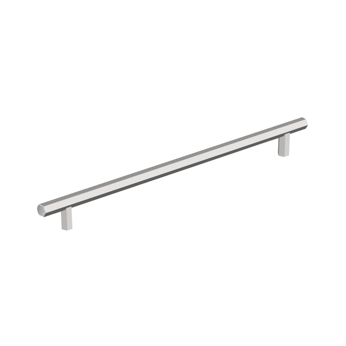 Amerock BP3687726 Caliber 10-1/16 inch (256mm) Center-to-Center Polished Chrome Cabinet Pull