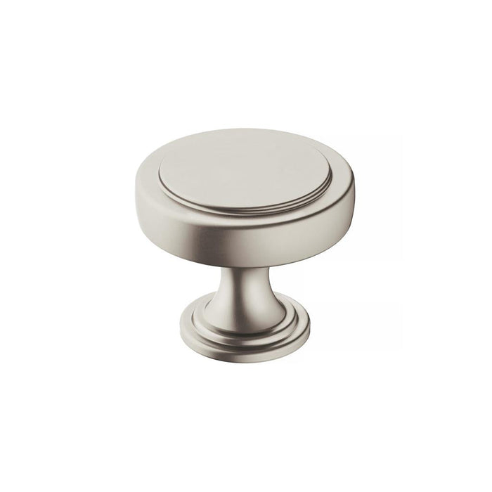 Amerock BP36880G10 Exceed 1-1/2 inch (38mm) Diameter Satin Nickel Cabinet Knob
