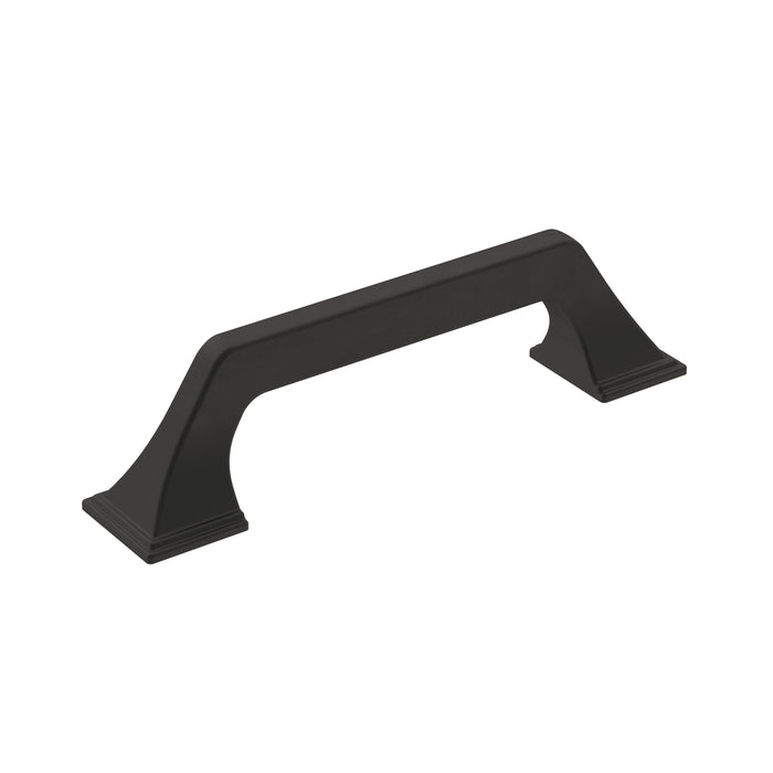 Amerock BP36881FB Exceed 3-3/4 inch (96mm) Center-to-Center Matte Black Cabinet Pull
