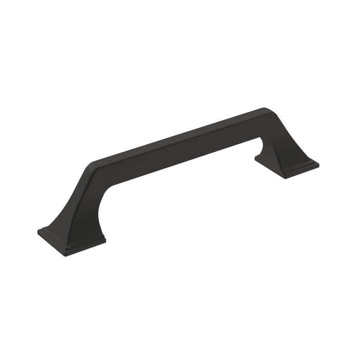Amerock BP36882FB Exceed 5-1/16 inch (128mm) Center-to-Center Matte Black Cabinet Pull