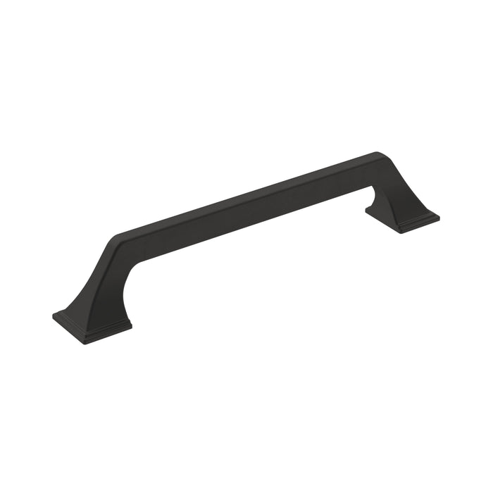 Amerock BP36883FB Exceed 6-5/16 inch (160mm) Center-to-Center Matte Black Cabinet Pull