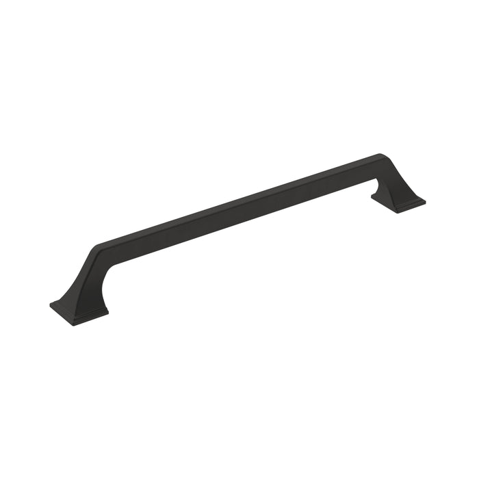 Amerock BP36884FB Exceed 8-13/16 inch (224mm) Center-to-Center Matte Black Cabinet Pull