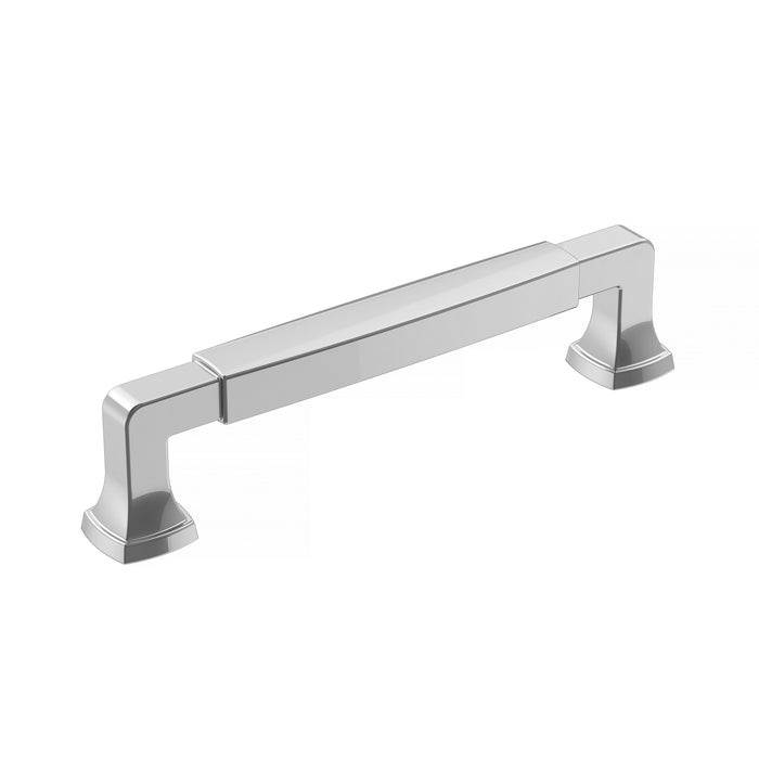 Amerock BP3688826 Stature 5-1/16 inch (128mm) Center-to-Center Polished Chrome Cabinet Pull