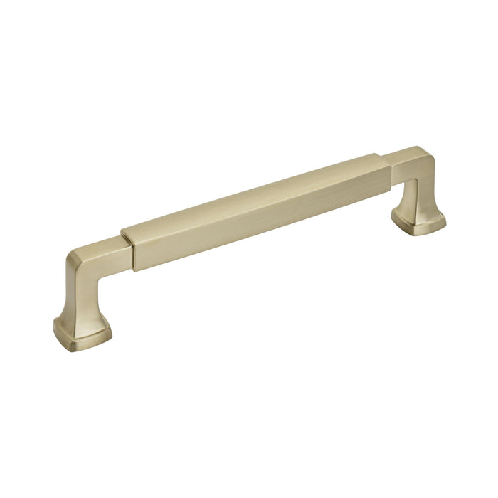 Amerock BP36889BBZ Stature 6-5/16 inch (160mm) Center-to-Center Golden Champagne Cabinet Pull
