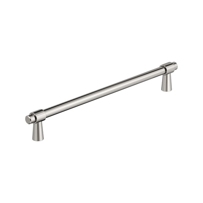 Amerock BP36902PN Destine 10-1/16 inch (256mm) Center-to-Center Polished Nickel Cabinet Pull