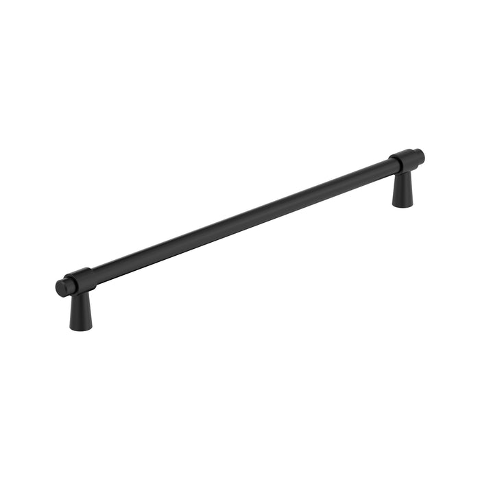 Amerock BP36903FB Destine 12-5/8 inch (320mm) Center-to-Center Matte Black Cabinet Pull