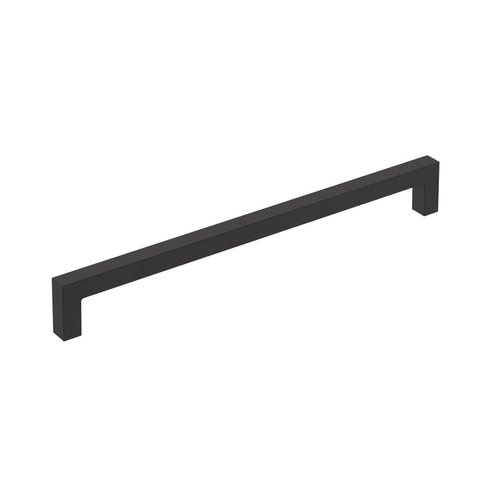 Amerock BP36909FB Monument 8-13/16 inch (224mm) Center-to-Center Matte Black Cabinet Pull