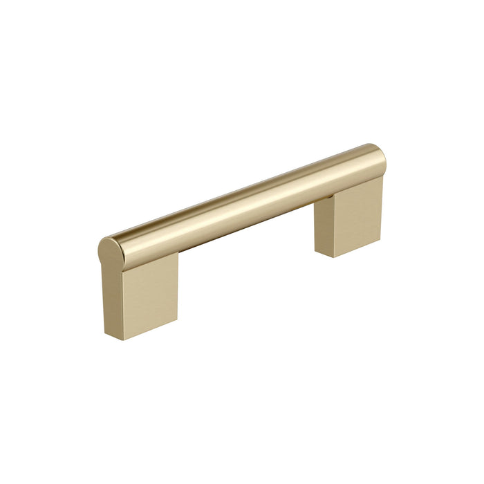 Amerock BP36912BBZ Versa 3-3/4 inch (96mm) Center-to-Center Golden Champagne Cabinet Pull