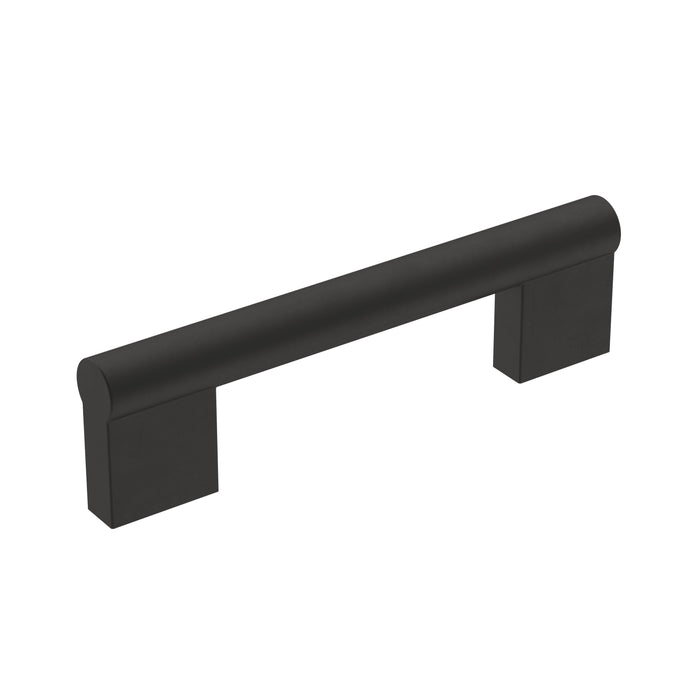 Amerock BP36912FB Versa 3-3/4 inch (96mm) Center-to-Center Matte Black Cabinet Pull