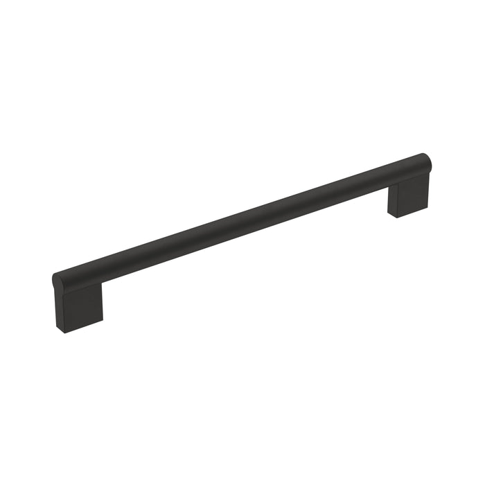 Amerock BP36915FB Versa 8-13/16 inch (224mm) Center-to-Center Matte Black Cabinet Pull
