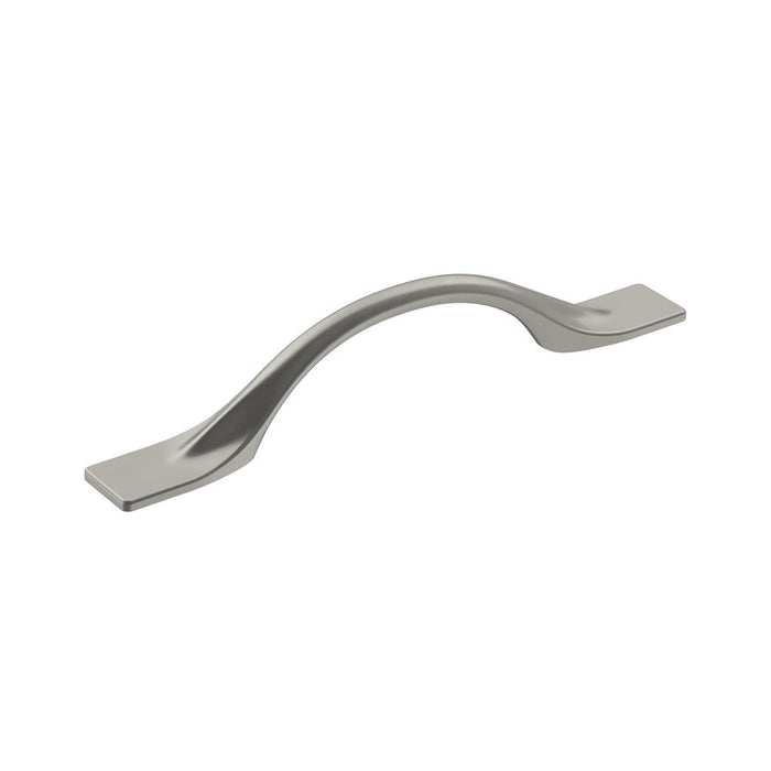 Amerock BP36917G10 Uprise 3-3/4 inch (96mm) Center-to-Center Satin Nickel Cabinet Pull