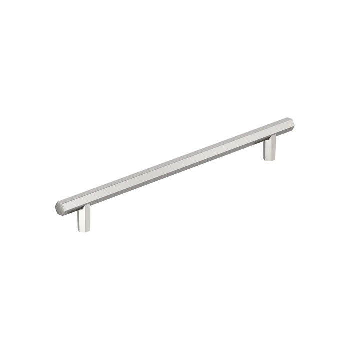Amerock BP36959PN Caliber 8-13/16 inch (224mm) Center-to-Center Polished Nickel Cabinet Pull