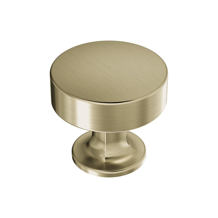 Amerock BP37102BBZ Everett 1-5/16 inch (33mm) Diameter Golden Champagne Cabinet Knob