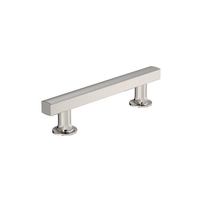 Amerock BP37104PN Everett 3-3/4 inch (96mm) Center-to-Center Polished Nickel Cabinet Pull