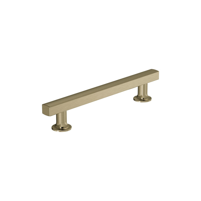 Amerock BP37105BBZ Everett 5-1/16 inch (128mm) Center-to-Center Golden Champagne Cabinet Pull