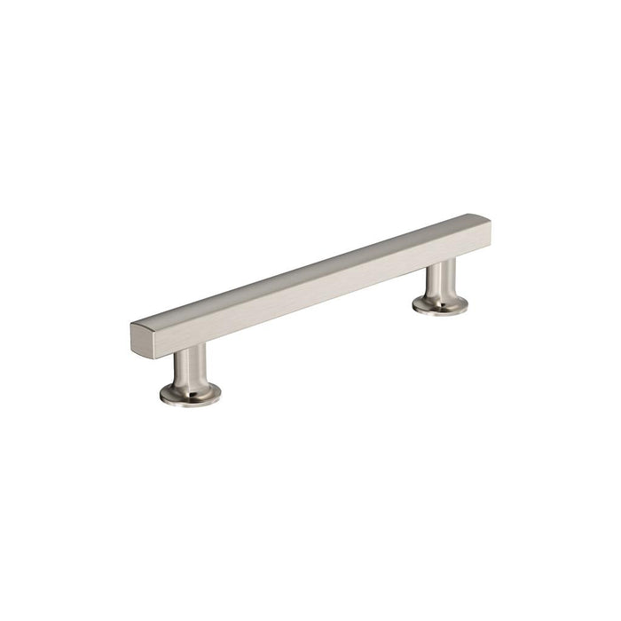 Amerock BP37105G10 Everett 5-1/16 inch (128mm) Center-to-Center Satin Nickel Cabinet Pull