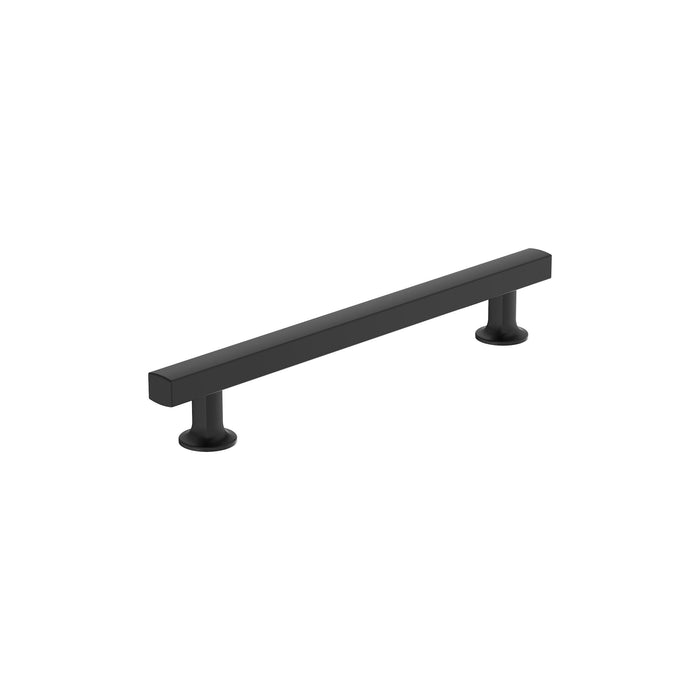 Amerock BP37106MB Everett 6-5/16 inch (160mm) Center-to-Center Matte Black Cabinet Pull