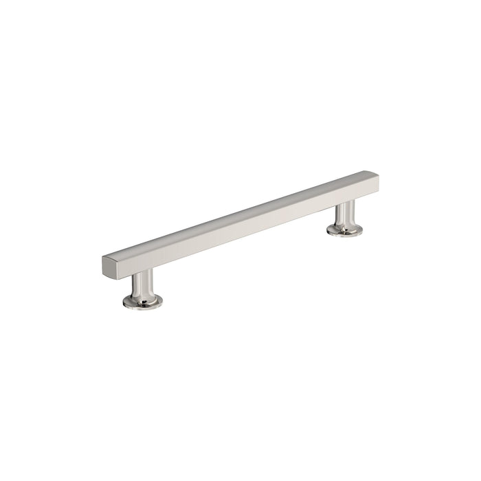 Amerock BP37106PN Everett 6-5/16 inch (160mm) Center-to-Center Polished Nickel Cabinet Pull