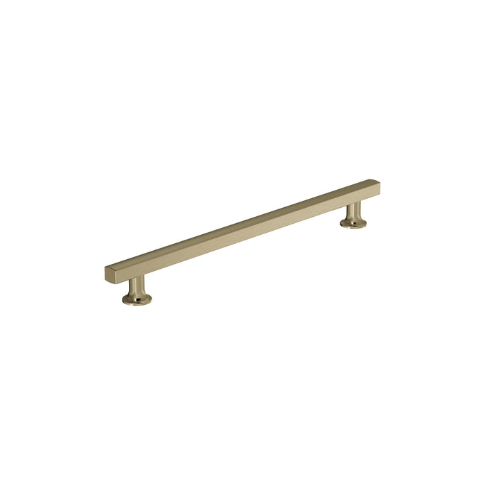 Amerock BP37109BBZ Everett 10-1/16 inch (256mm) Center-to-Center Golden Champagne Cabinet Pull