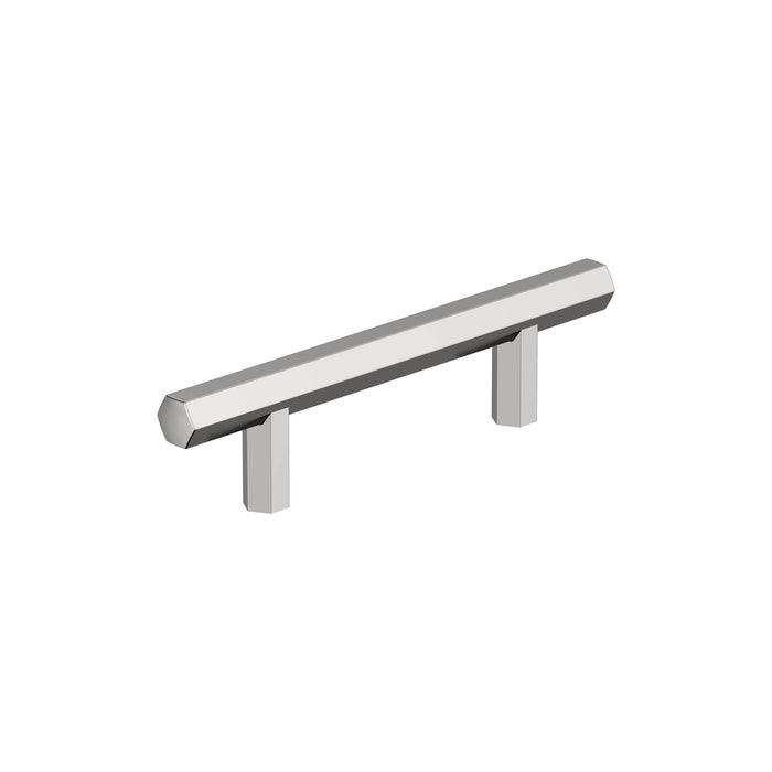 Amerock BP3736526 Caliber 3 inch (76mm) Center-to-Center Polished Chrome Cabinet Pull