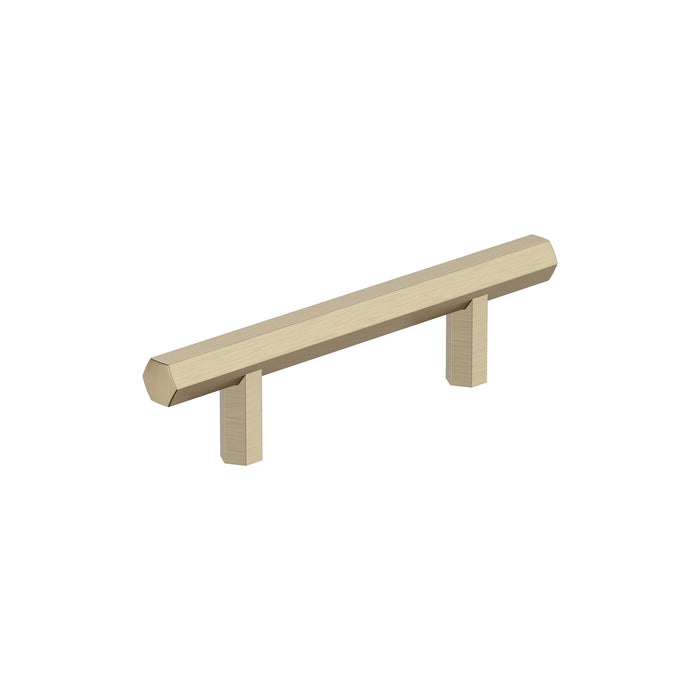 Amerock BP37365BBZ Caliber 3 inch (76mm) Center-to-Center Golden Champagne Cabinet Pull