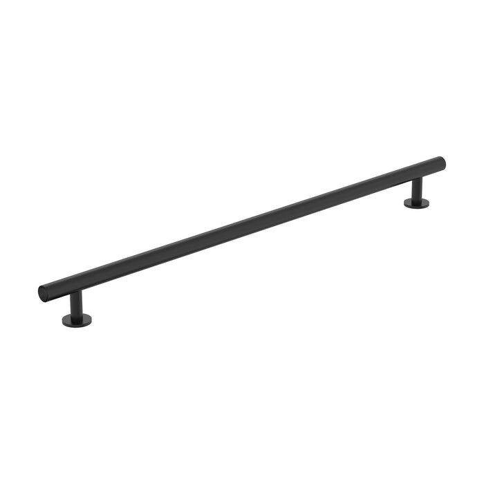 Amerock BP37391FB Radius 12-5/8 inch (320mm) Center-to-Center Matte Black Cabinet Pull