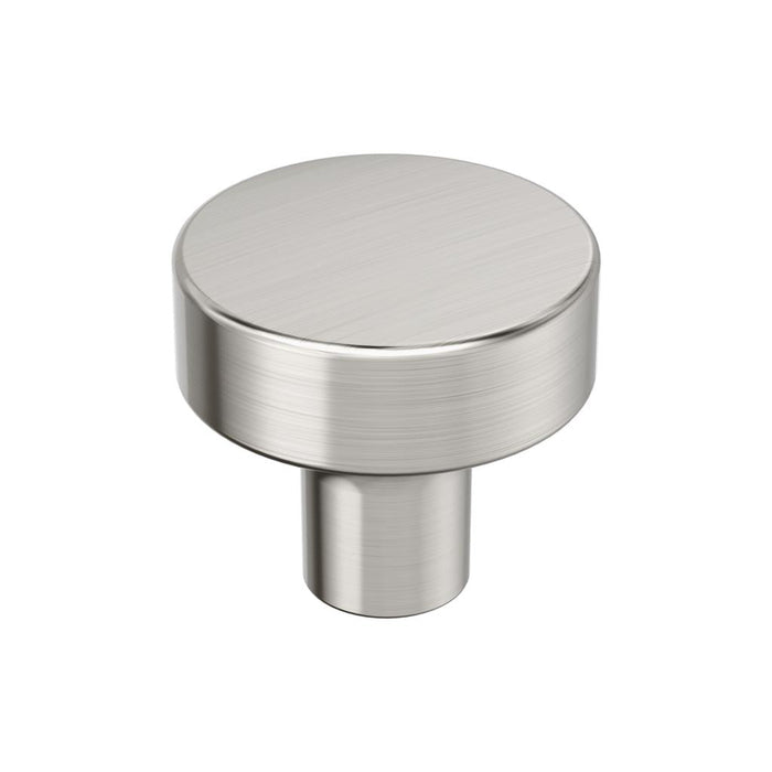Amerock BP37420G10 Merced 1-1/4 inch (32mm) Diameter Satin Nickel Cabinet Knob