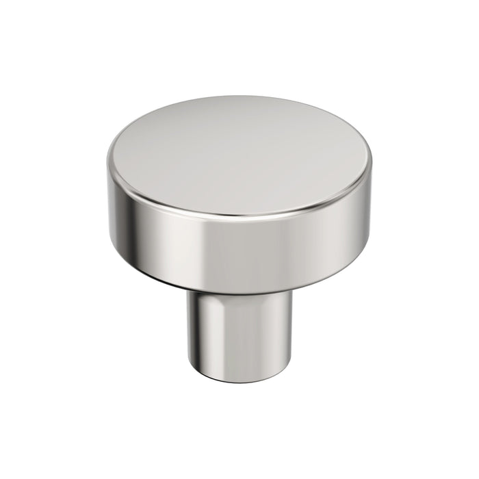Amerock BP37420PN Merced 1-1/4 inch (32mm) Diameter Polished Nickel Cabinet Knob