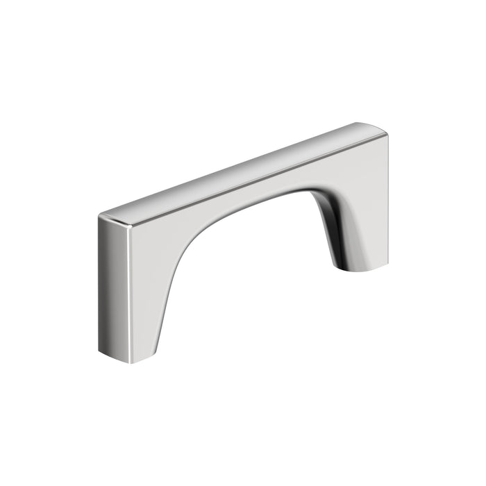 Amerock BP3742226 Merced 3 inch (76mm) Center-to-Center Polished Chrome Cabinet Pull